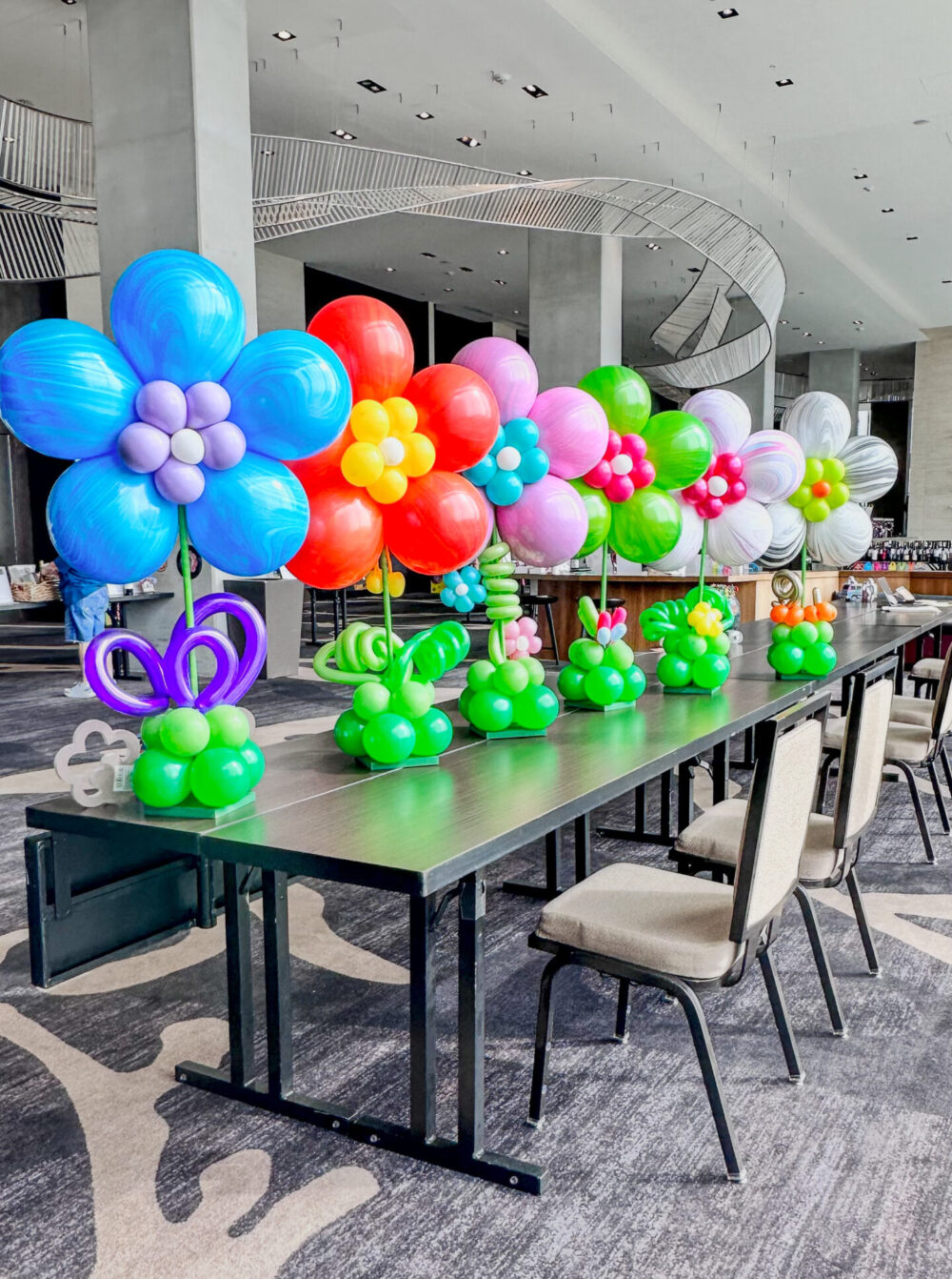 Balloon Flower Centerpiece